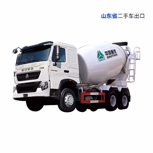 used howo mixer truck